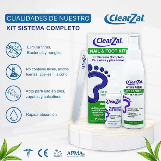 ClearZal Nail and Foot Kit