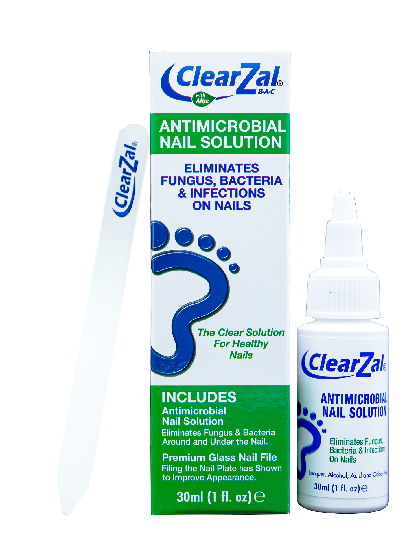 ClearZal Solucion Limpiadora de Uñas